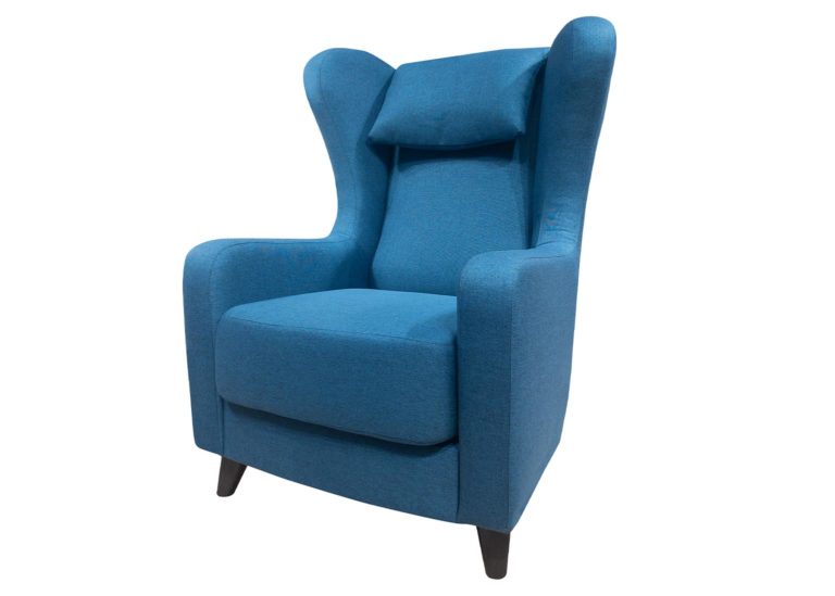 Кресло «Оникс 8» Синее рогожка Парк Мебели
