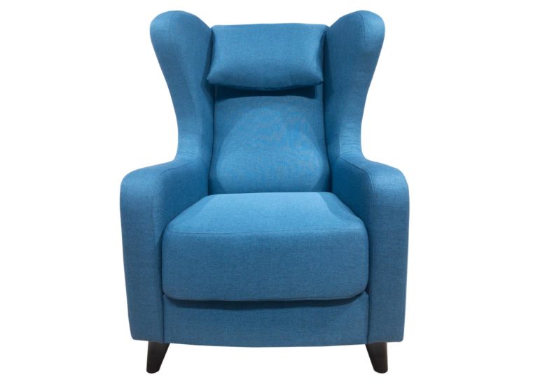 Кресло «Оникс 8» Синее рогожка Парк Мебели